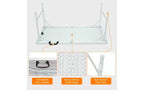 4ft Folding Table,Portable Heavy Duty Plastic Table With Handle,
