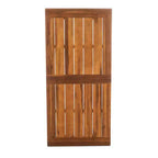 Ensemble de salle à manger d'extérieur industriel 5 pièces Neva de Christopher Knight Home en bois d'acacia et osier avec coussins