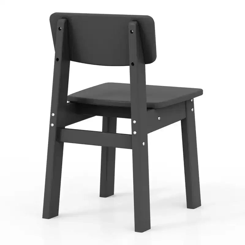 WestinTrends Ensemble 5 pièces table et chaises de salle à manger modernes en PEHD pour enfants Treehouse