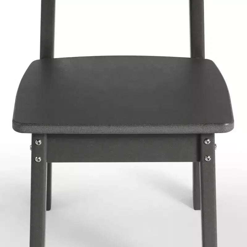 WestinTrends Ensemble 5 pièces table et chaises de salle à manger modernes en PEHD pour enfants Treehouse