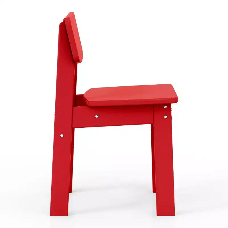 WestinTrends Ensemble 5 pièces table et chaises de salle à manger modernes en PEHD pour enfants Treehouse