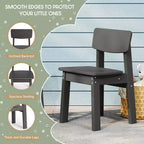 WestinTrends Ensemble 5 pièces table et chaises de salle à manger modernes en PEHD pour enfants Treehouse