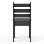 Ensemble de table et chaises de salle à manger 5 pièces en PEHD pour enfants WestinTrends Treehouse