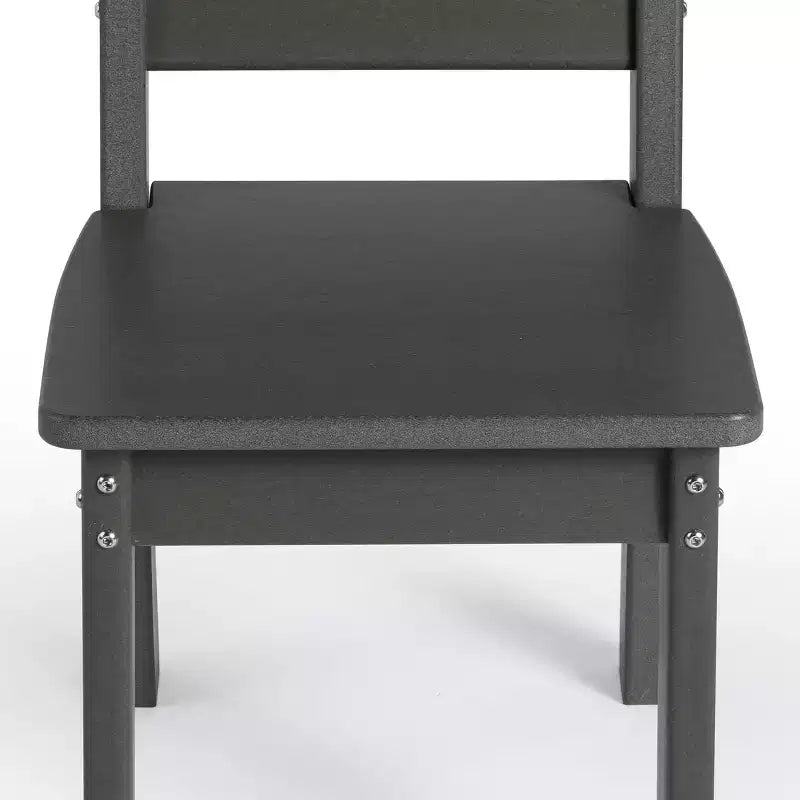 Ensemble de table et chaises de salle à manger 5 pièces en PEHD pour enfants WestinTrends Treehouse