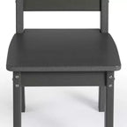 Ensemble de table et chaises de salle à manger 5 pièces en PEHD pour enfants WestinTrends Treehouse