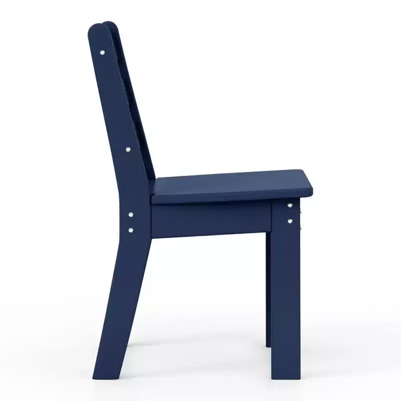 Ensemble de table et chaises de salle à manger 5 pièces en PEHD pour enfants WestinTrends Treehouse