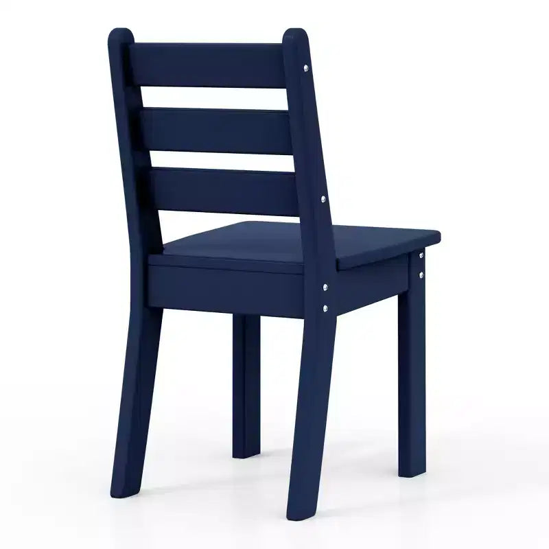 Ensemble de table et chaises de salle à manger 5 pièces en PEHD pour enfants WestinTrends Treehouse