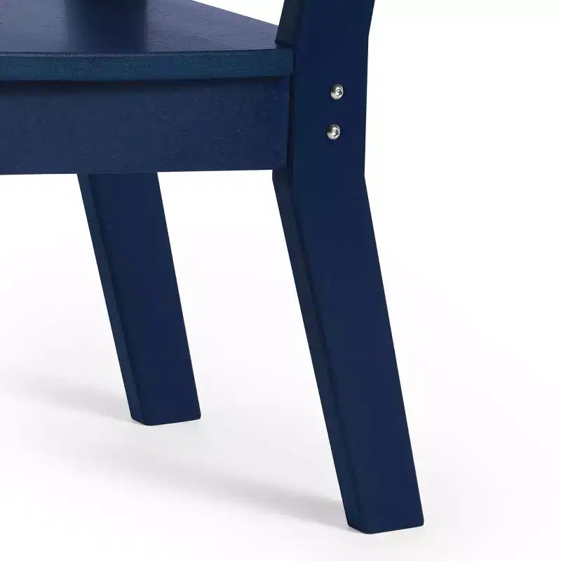 Ensemble de table et chaises de salle à manger 5 pièces en PEHD pour enfants WestinTrends Treehouse
