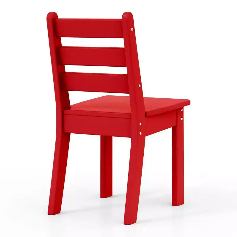 Ensemble de table et chaises de salle à manger 5 pièces en PEHD pour enfants WestinTrends Treehouse