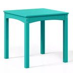 Ensemble de table et chaises de salle à manger 5 pièces en PEHD pour enfants WestinTrends Treehouse