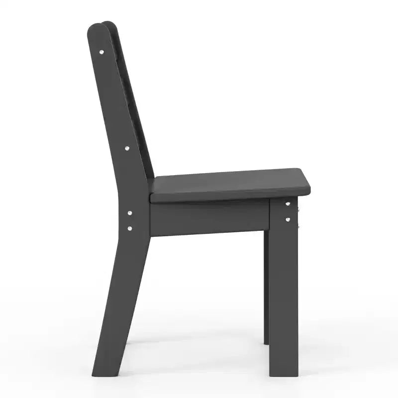 Ensemble de table et chaises de salle à manger 5 pièces en PEHD pour enfants WestinTrends Treehouse
