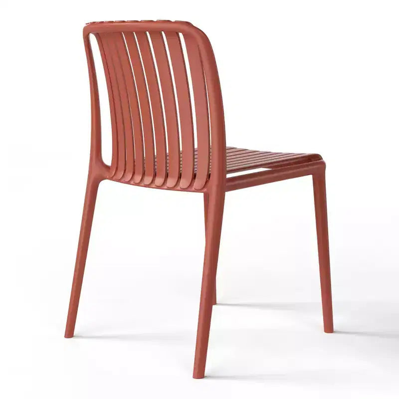 Ensemble de salle à manger d'extérieur 7 pièces Playa WestinTrends avec chaises de patio empilables