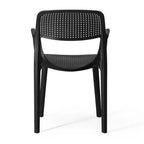 WestinTrends Playa 7-Piece Outdoor Rectangular Metal Patio Dining Table Set With Stackable Patio Dining Chairs