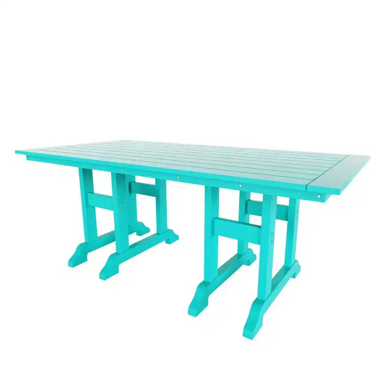 WestinTrends Malibu 7-Piece HDPE Outdoor Dining Patio Table and Chairs Set