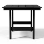 WestinTrends Ashore 6-Piece Outdoor HDPE Patio Dining Table Set with Bench