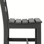 Ensemble de salle à manger d'extérieur rectangulaire 7 pièces WestinTrends Ashore en PEHD avec chaises d'appoint