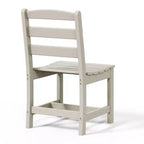 Ensemble de salle à manger d'extérieur rectangulaire 7 pièces WestinTrends Ashore en PEHD avec chaises d'appoint