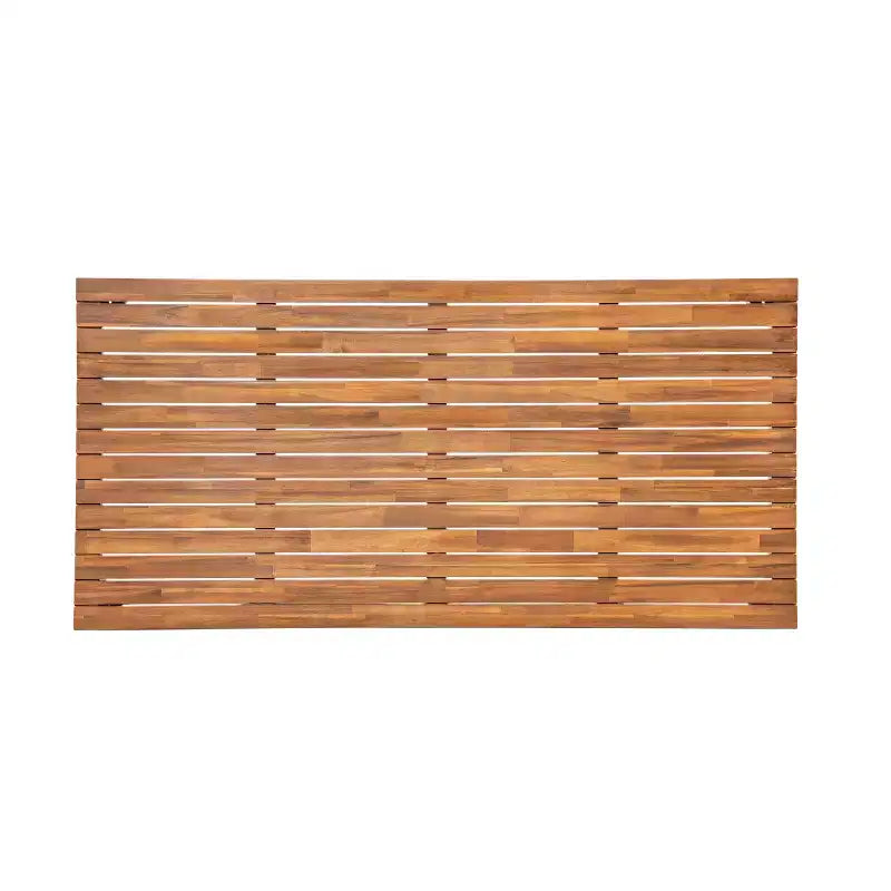 Christopher Knight Home Tensas, ensemble de salle à manger d'extérieur 5 pièces en bois d'acacia avec coussins