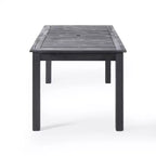 Christopher Knight Home Elmar Ensemble de salle à manger extensible 7 pièces en bois d'acacia et osier