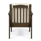 Christopher Knight Home Case Ensemble de salle à manger 5 pièces en bois d'acacia avec coussins pour l'extérieur