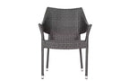 Christopher Knight Home Flora 6 Piece Outdoor Acacia Wood and Wicker Dining Set