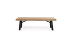 Christopher Knight Home Flora 6 Piece Outdoor Acacia Wood and Wicker Dining Set