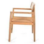 Christopher Knight Home Sett, ensemble de salle à manger d'extérieur rustique 5 pièces en bois d'acacia