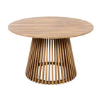 Christopher Knight Home Sett, ensemble de salle à manger d'extérieur rustique 5 pièces en bois d'acacia