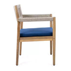 Christopher Knight Home Sivir Ensemble de salle à manger d'extérieur moderne de 5 pièces en bois d'acacia avec coussins