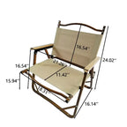 MAYEERTY Dining Set Foldable 1 Table 4 Chairs Indoor Outdoor Natural Kids Friendly