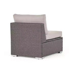 Christopher Knight Home Santa Rosa Outdoor Wicker and Aluminum 8 Piece Sofa Dining Set