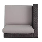 Christopher Knight Home Santa Rosa Outdoor Wicker and Aluminum 8 Piece Sofa Dining Set