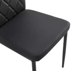 Ensemble de salle à manger MAYEERTY 7 pièces – Table rectangulaire en bois et 6 chaises rembourrées pour les réunions de famille