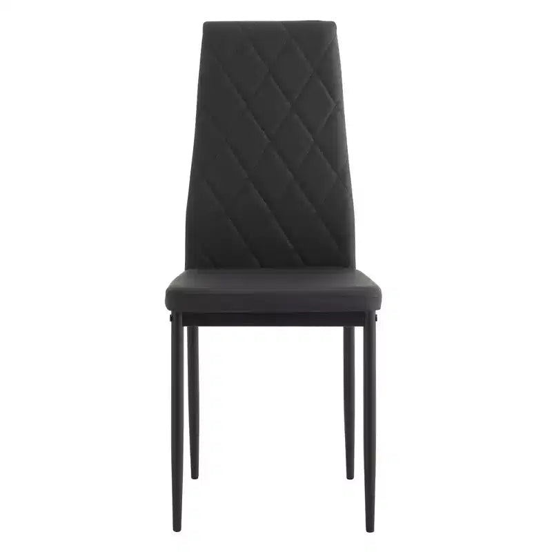 Ensemble de salle à manger MAYEERTY 7 pièces – Table rectangulaire en bois et 6 chaises rembourrées pour les réunions de famille