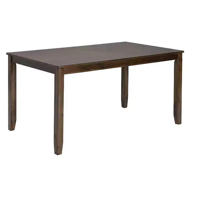Ensemble de salle à manger MAYEERTY 7 pièces – Table rectangulaire en bois et 6 chaises rembourrées pour les réunions de famille