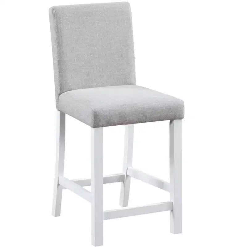 Ensemble de salle à manger MAYEERTY 7 pièces – Table rectangulaire en bois et 6 chaises rembourrées pour les réunions de famille