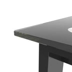 Ensemble de salle à manger MAYEERTY 7 pièces – Table rectangulaire en bois et 6 chaises rembourrées pour les réunions de famille