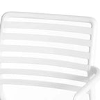 WestinTrends Playa 5-Piece Indoor Outdoor Metal Patio Dining Table Set With Stackable Plastic Patio Arm Chairs