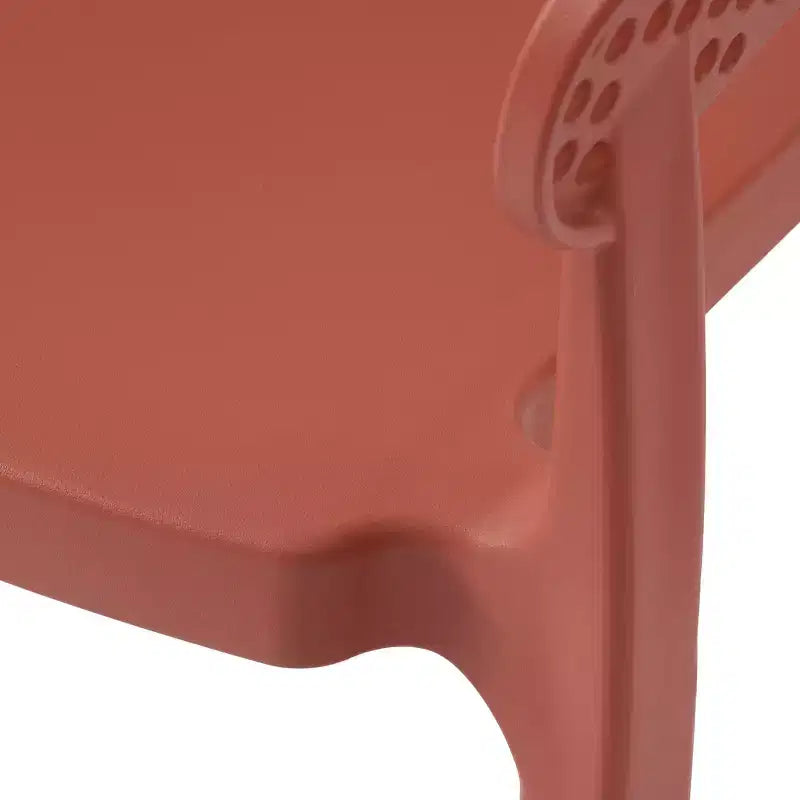Ensemble de salle à manger d'extérieur en métal 5 pièces WestinTrends Playa avec chaises empilables