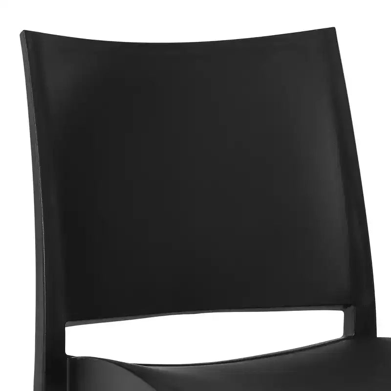 Ensemble de salle à manger rond de 5 pièces WestinTrends Playa en métal pour l'intérieur et l'extérieur avec chaises de salle à manger de terrasse empilables