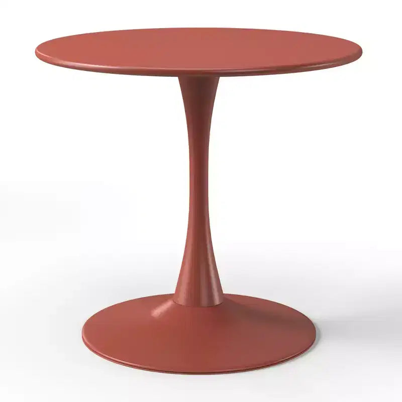Ensemble de salle à manger rond de 5 pièces WestinTrends Playa en métal pour l'intérieur et l'extérieur avec chaises de salle à manger de terrasse empilables