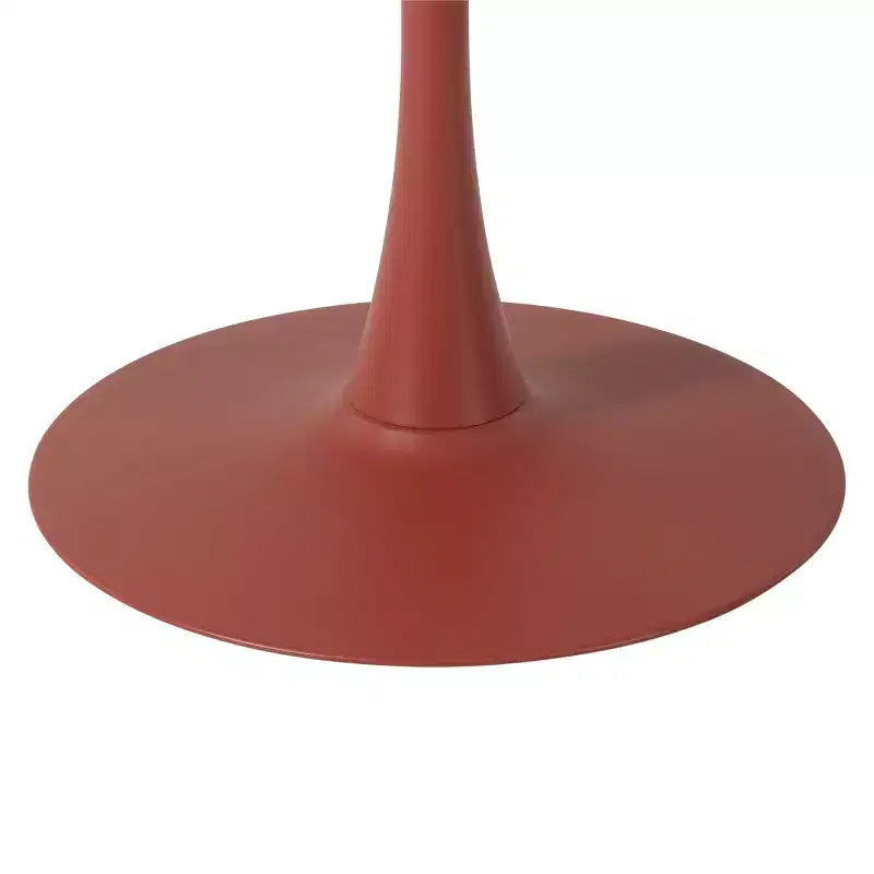 Ensemble de salle à manger rond de 5 pièces WestinTrends Playa en métal pour l'intérieur et l'extérieur avec chaises de salle à manger de terrasse empilables