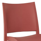 Ensemble de salle à manger rond de 5 pièces WestinTrends Playa en métal pour l'intérieur et l'extérieur avec chaises de salle à manger de terrasse empilables