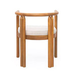 Christopher Knight Home Mordak Ensemble de salle à manger d'extérieur rustique 7 pièces en bois d'acacia avec coussins