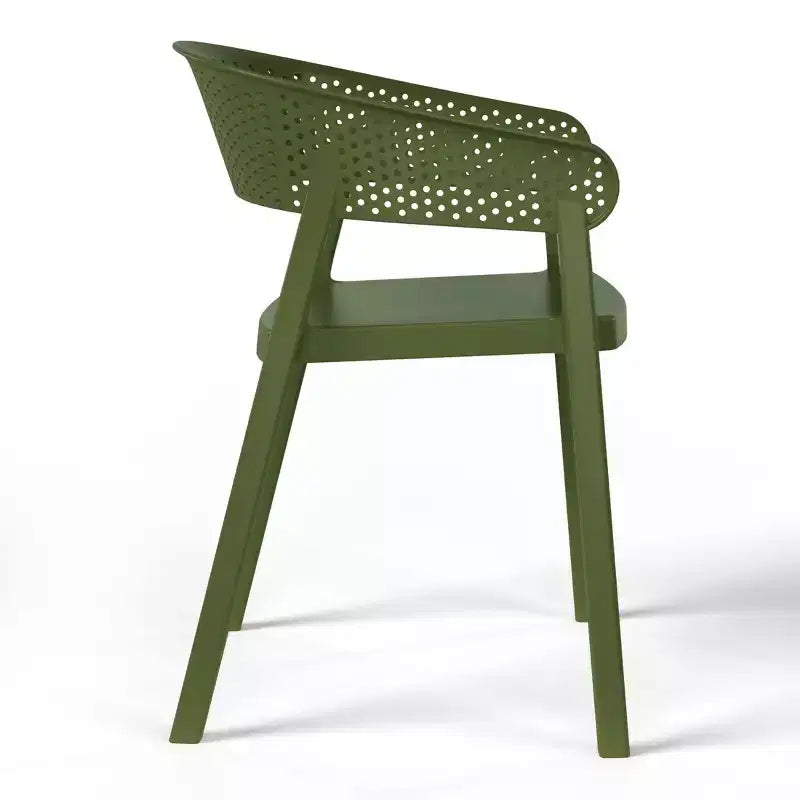WestinTrends Playa 5-Piece Outdoor Metal Frame Square Dining Table Patio Set with Stackable Patio Dining Chairs