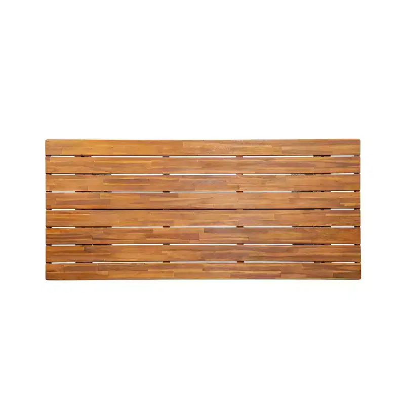 Christopher Knight Home Helena Ensemble repas de jardin 7 pièces en bois d'acacia et corde tressée rustique avec table à lattes en rotin