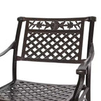 Christopher Knight Home Ridgecrest Outdoor Aluminum 5 Piece Dining Set