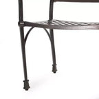 Christopher Knight Home Ridgecrest Outdoor Aluminum 5 Piece Dining Set