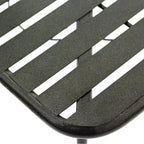 Courtyard Casual Black Steel French Quarter Outdoor 5 pc Dining Group