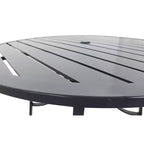 Ensemble repas de 5 pièces Courtyard Casual Santa Fe, hauteur balcon, comprenant une table de balcon de 48 po et quatre tabourets de balcon pivotants.